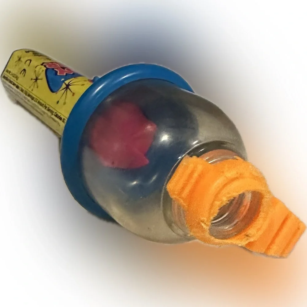 VTG 1995 CANDY POPPER FLAWED HANDHELD COLLECTIBLE SPINNER TOY 7” CAP TOYS, Inc
